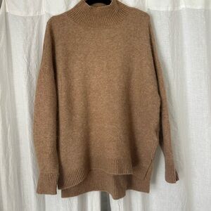 & Other Stories Tan Knit Sweater